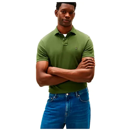 타미힐피거 1985 레귤러 핏 반팔 폴로 셔츠 142955214