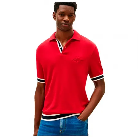 타미힐피거 MW0MW41620 반팔 폴로 셔츠 142955317