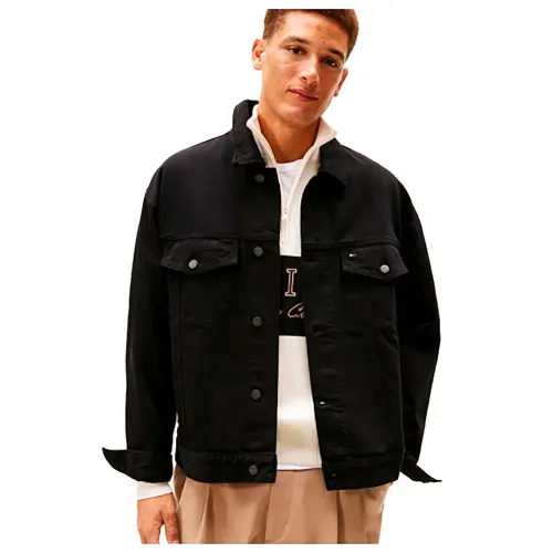 타미힐피거 Relaxed 워시ed 데님 트러커 자켓 142955353