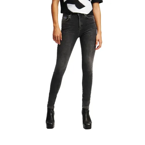 KARL LAGERFELD JEANS A1W10026 스키니 핏 하이웨이스트 청바지 142978834