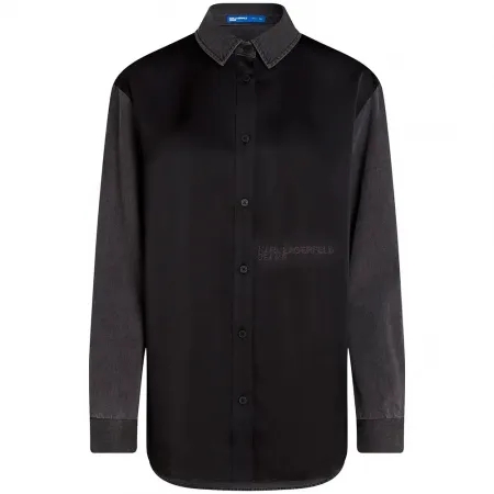 KARL LAGERFELD JEANS A1W11012 오버핏 긴팔 셔츠 142978858