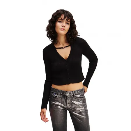 KARL LAGERFELD JEANS A1W18027 Cropped 카디건 142978892