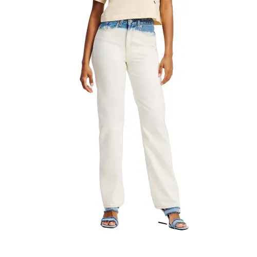 KARL LAGERFELD JEANS A2W10035 Straight 핏 하이웨이스트 청바지 142979020