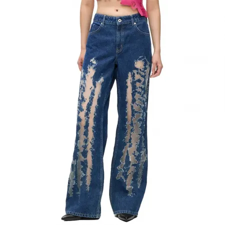 KARL LAGERFELD JEANS B1W10063 Relaxed 핏 청바지 142979525