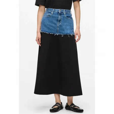 KARL LAGERFELD JEANS B1W12019 미디 스커트 142979563