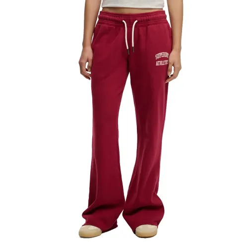 슈퍼드라이 Athletic 로우 Rise Flare 운동복 바지 142979787