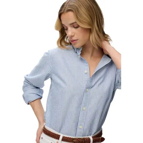 슈퍼드라이 슬림 Oxford 긴팔 셔츠 142979846