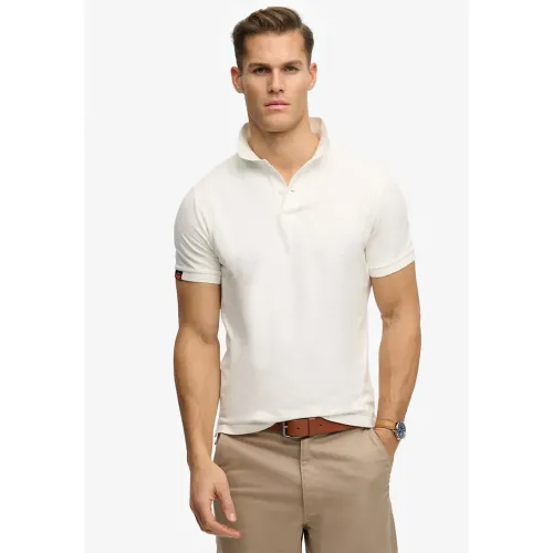 슈퍼드라이 Vint Destroy 반팔 폴로 셔츠 142979862