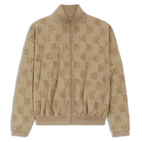 휴고 보스 Terry Monogram 10271234 풀지퍼 스웨터 142988044