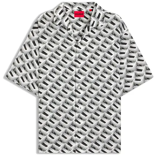 휴고 보스 Espino 10276087 반팔 셔츠 142998501