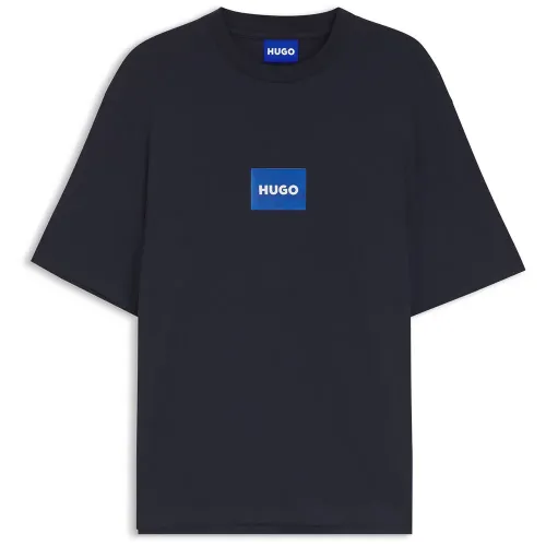 휴고 보스 Nayonix 10258299 BLUE 반팔 티셔츠 143001142