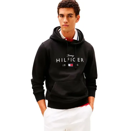 타미힐피거 로고 그래픽 후드티 143021480