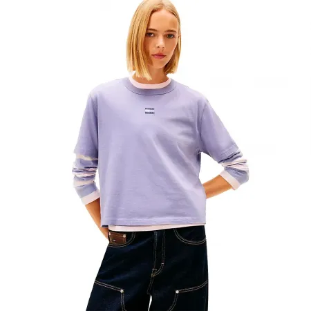 타미힐피거 Boxy Badge 반팔 티셔츠 143021750