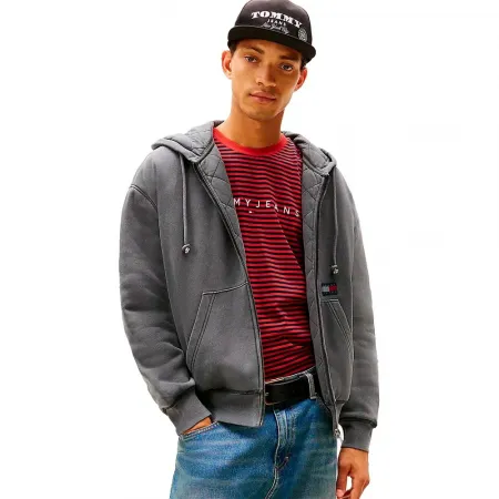 타미힐피거 DM0DM22364 풀지퍼 스웨터 143021824