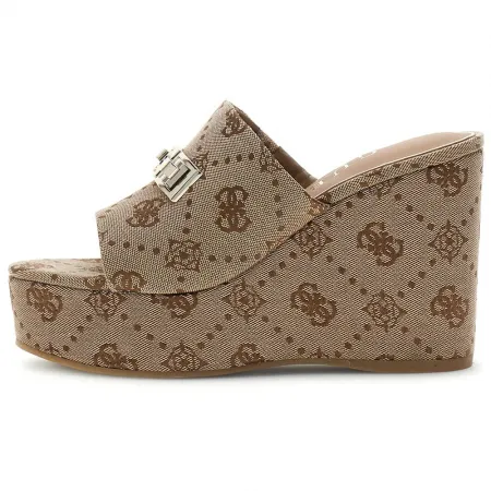 게스 FLJEVZFAL04 웨지 샌들 143029302