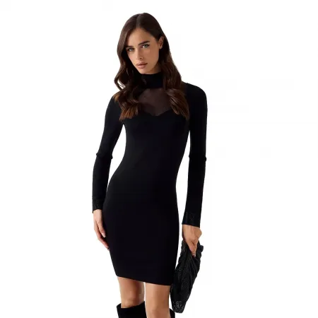 게스 W6RK61Z4842 긴팔 짧은 원피스 143030035