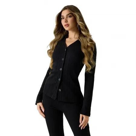 게스 W6RP18KD032 긴팔 하이넥 티셔츠 143030067