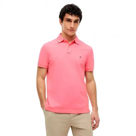 타미힐피거 1985 레귤러 핏 반팔 폴로 셔츠 143038116