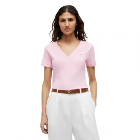 타미힐피거 Slim Cody 반팔 V넥 티셔츠 143038202