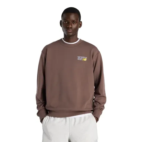 뉴발란스 Athletics 프리미엄 로고 긴팔 티셔츠 143060001