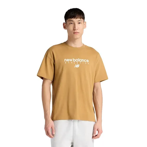 뉴발란스 리니어 그래픽 반팔 티셔츠 143060224