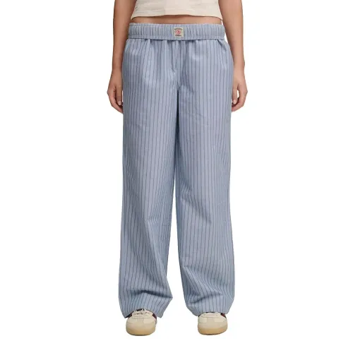 슈퍼드라이 코튼 Stripe 바지 143062984