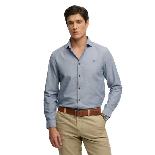 슈퍼드라이 Cut Away Poplin 긴팔 셔츠 143062988