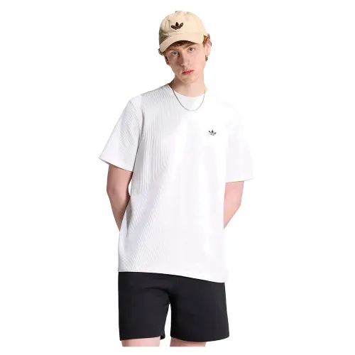 아디다스 트레포일 에센셜 Waffle 반팔 티셔츠 143085737