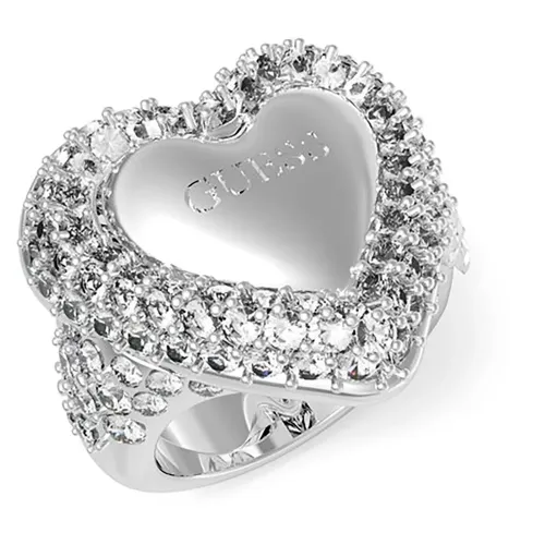 게스 Beloved Pave Heart 반지 143088564