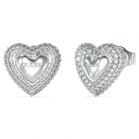 게스 Beloved Pave Heart Studs 귀걸이 143088565