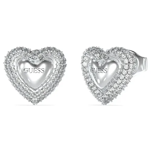 게스 Beloved Pave Heart Studs 귀걸이 143088565