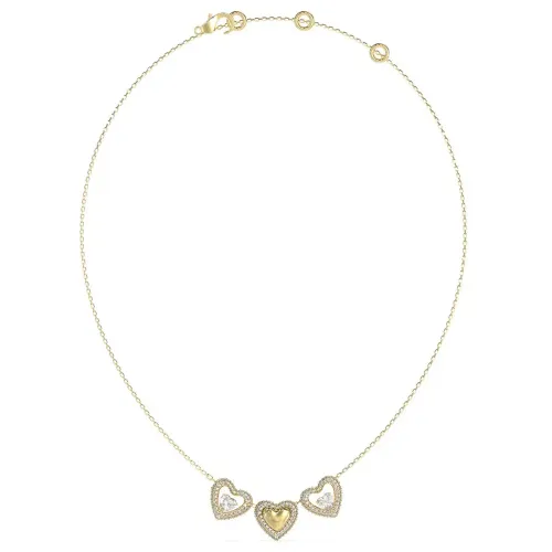 게스 Beloved Pave Triple Hearts 목걸이 143088566