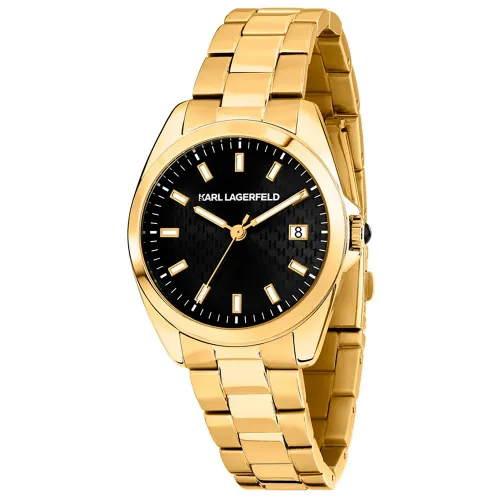 KARL LAGERFELD 라운드 에센셜 35mm 5ATM Quartz/Analogical 여성용 시계 143089369