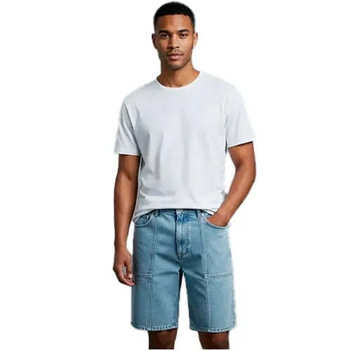 캘빈클라인 LV04RF907G 데님 반바지 143096647