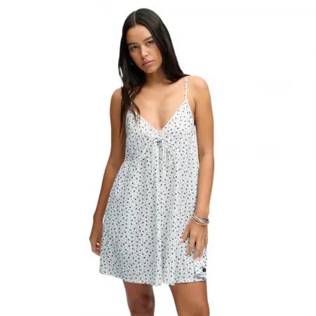슈퍼드라이 Textured 우븐 Cami 민소매 원피스 143235778