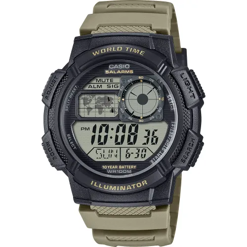 카시오 AE-1000 43.7mm 10ATM Quartz Digital 시계 143244491