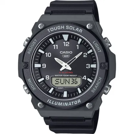 카시오 AQ-S820 46.6mm 10ATM Solar Quartz Analog-Digital 시계 143244504