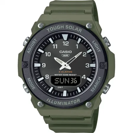 카시오 AQ-S820 46.6mm 10ATM Solar Quartz Analog-Digital 시계 143244505