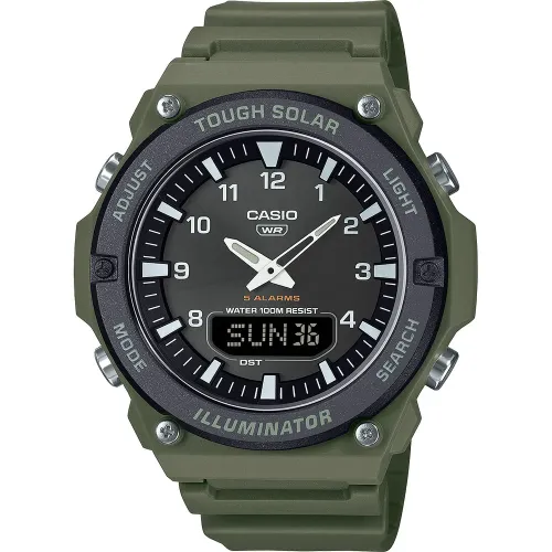 카시오 AQ-S820 46.6mm 10ATM Solar Quartz Analog-Digital 시계 143244505