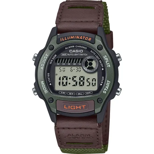 카시오 W-220 47.3mm 10ATM Quartz Digital 시계 143244520