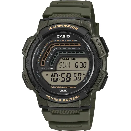 카시오 WS-1800 44.2mm 10ATM Quartz Digital 시계 143244525