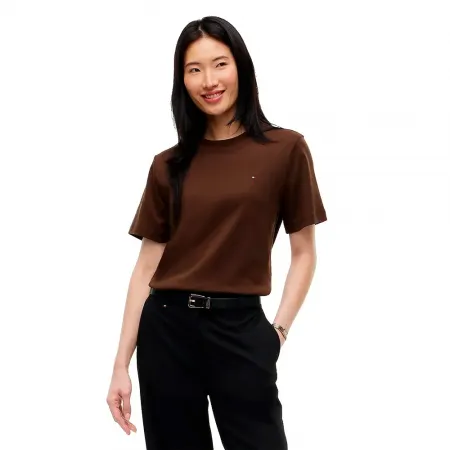 타미힐피거 Interlock 박시 Fit 반팔 티셔츠 143267823
