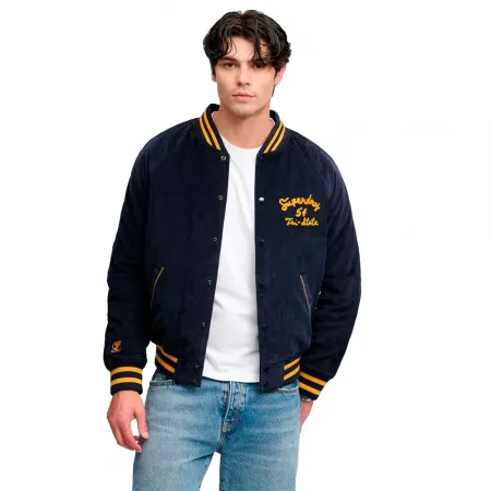 슈퍼드라이 Cord Varsity 봄버 자켓 143323729