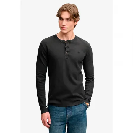 슈퍼드라이 와플 롱 Sleeve Henley 긴팔 티셔츠 143324347