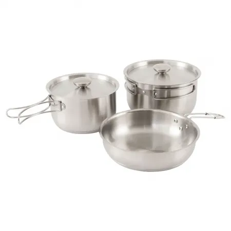 OUTWELL Inox Super M 프라이팬 세트 2139728459