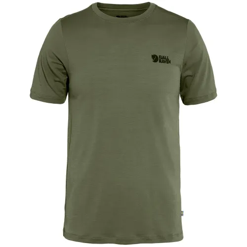 피엘라벤 Abisko Wool Logo 반팔 티셔츠 2140634807