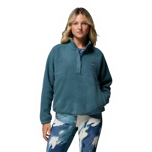 컬럼비아 Jasper 릿지 Pebbled Snap 하프 지퍼 플리스 2141634589