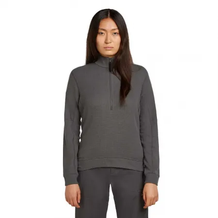 아이스브레이커 메리노 260 Waffle Knit 원더 하프 지퍼 스웨터 2141648287