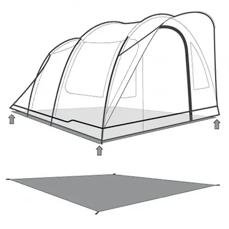 OUTWELL Sky 4 텐트 바닥 시트 2141943060