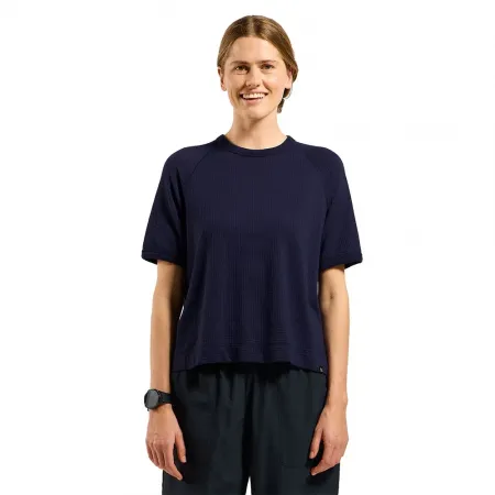 오들로 울 Waffle 반팔 티셔츠 2142679518